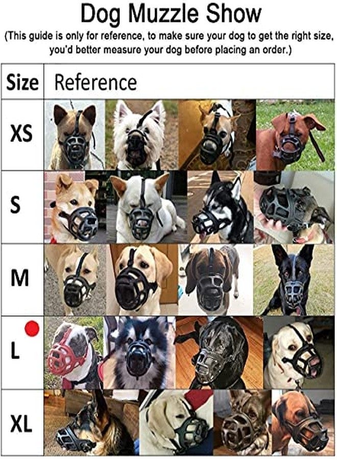 Pups&Pets كمامة قابلة للتعديل للكلاب من Pups&Pets مع غطاء للفم - مناسبة للكلاب من فصيلة الدانماركي العظيم/سانت برنارد/روت وايلر (كبيرة، قد يختلف اللون) - Image 3